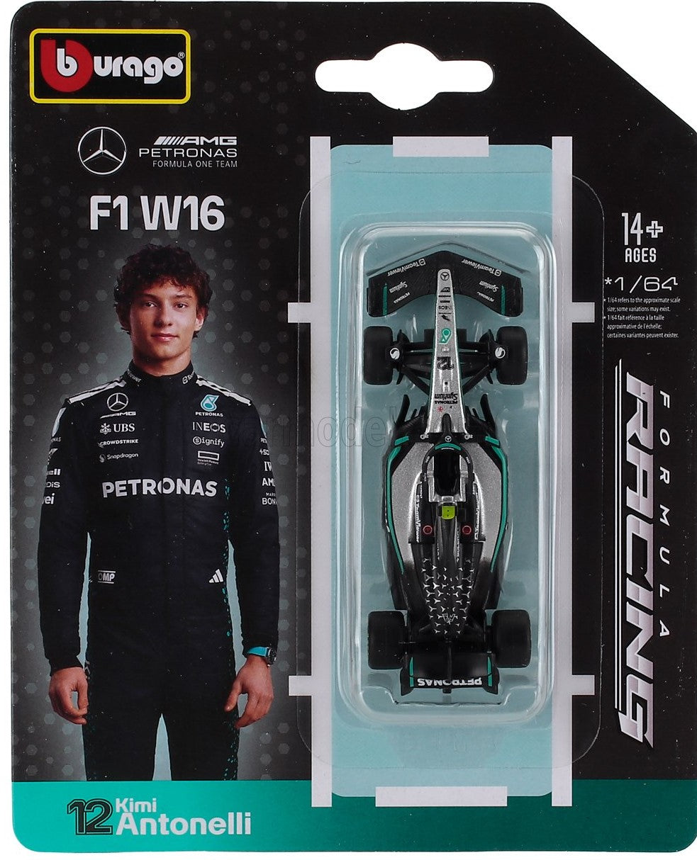 1/64 MERCEDES-AMG F1 W16 E PERFORMANCE W/O HELMET