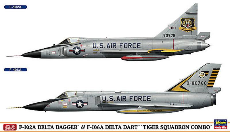 1/72 F-106A Delta Art, 2 Kits