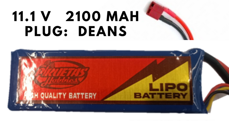 DEANS LIPO 11.1V 2100MAH