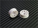 PN Racing Mini-Z 2WD Machine Cut BBS Front Wheel F2 White