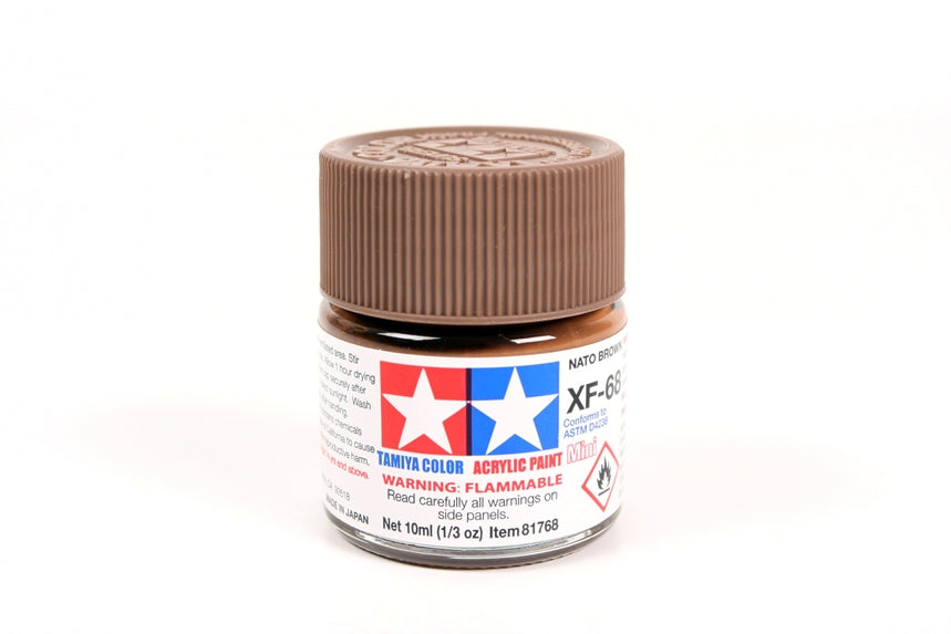 TAMIYA ACRILICO MINI XF-68 NATO BROWN