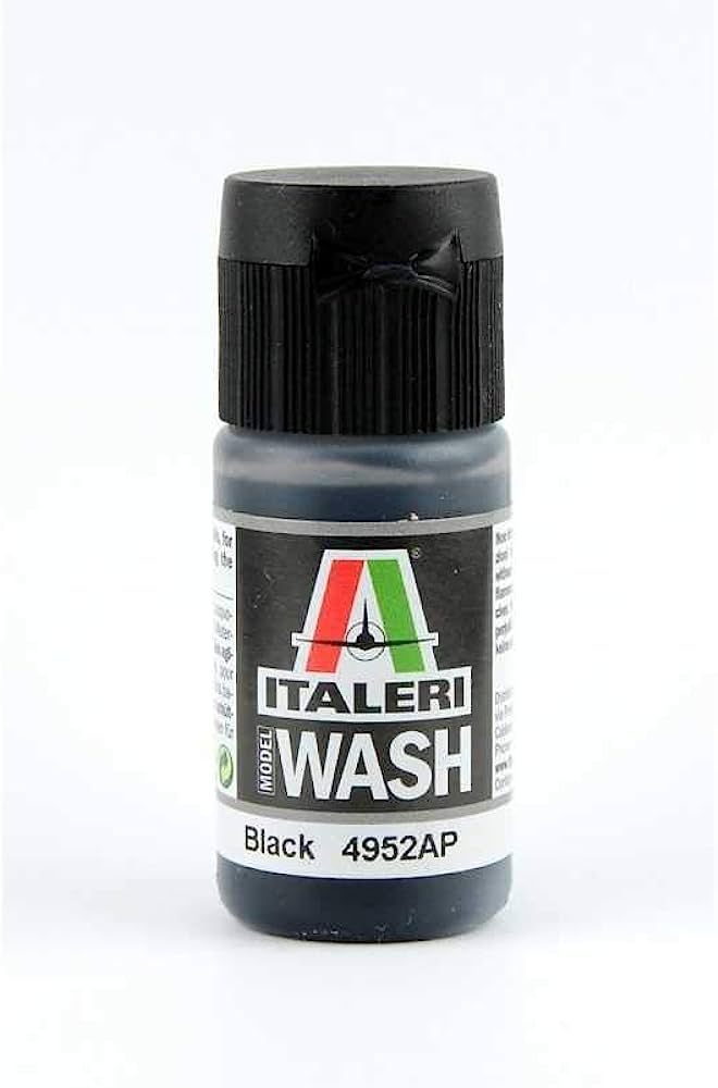 I4951AP ITALERI Model Wash: BLACK 20ml