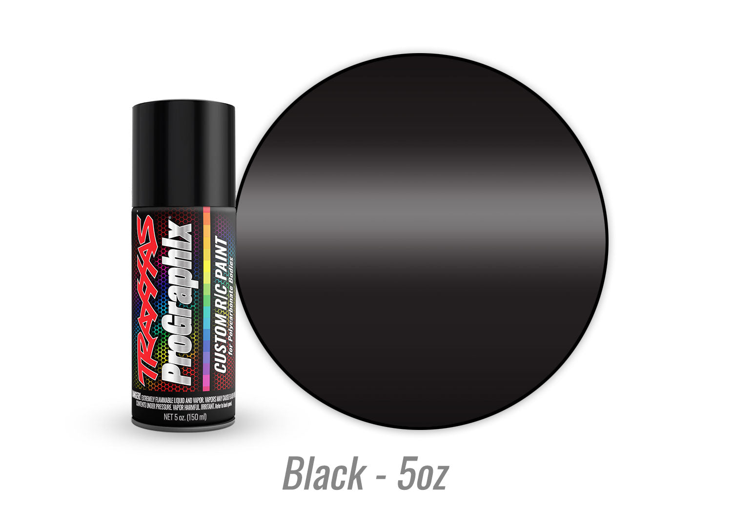 TRAXXA Black ProGraphix Spray Paint (5 oz)