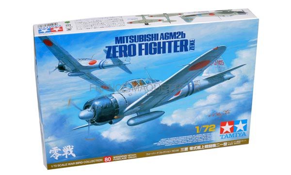 Tamiya 1/72 Mit A6M2b (ZEKE) Zero Fighter
