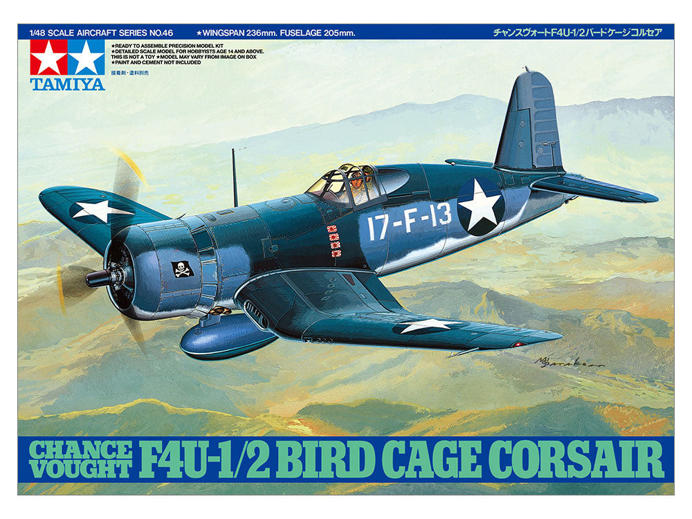 Tamiya 1/48 Bird Cage Corsair F4U1/2