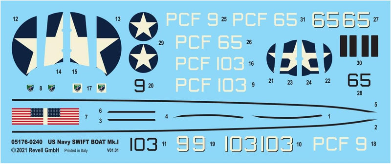 REVELL l 1/72 US Navy Swift Boat MK.I