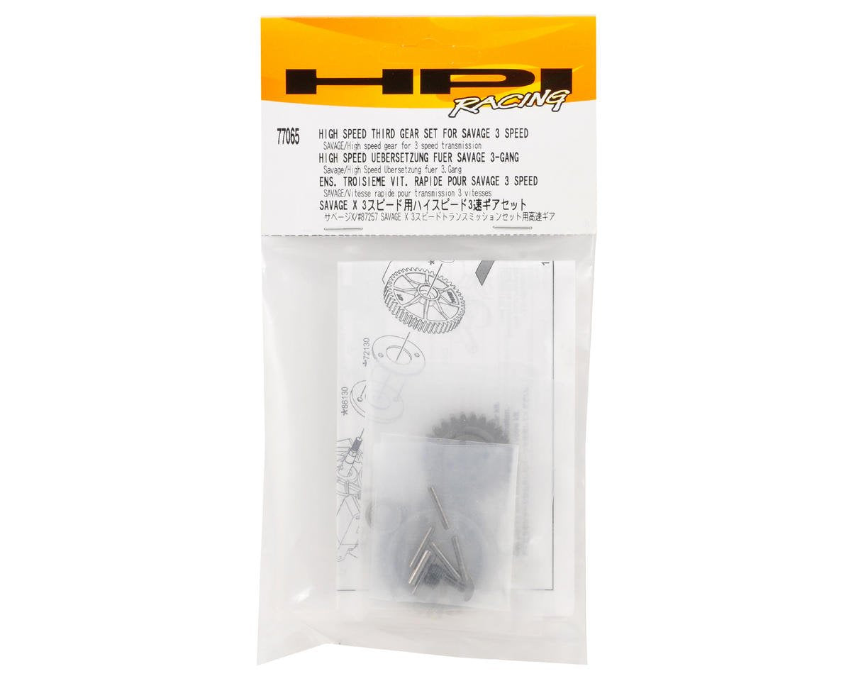 Hpi Racing 3rd Gear Set Savage X 3 Speed