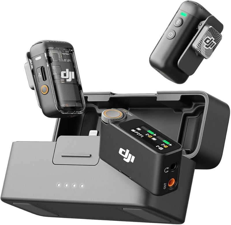 DJI MIC2 2TX+1 RX + CHARGING CASE