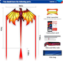 Cometa RED DRAGON  56'' x 118''