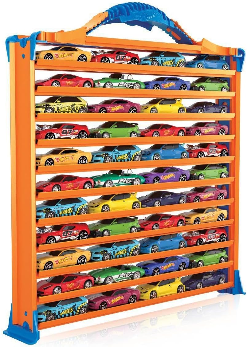 HOTWHEELS Car Case Rack & Track