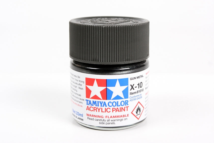 TAMIYA ACRILICO X-10 GUN METAL