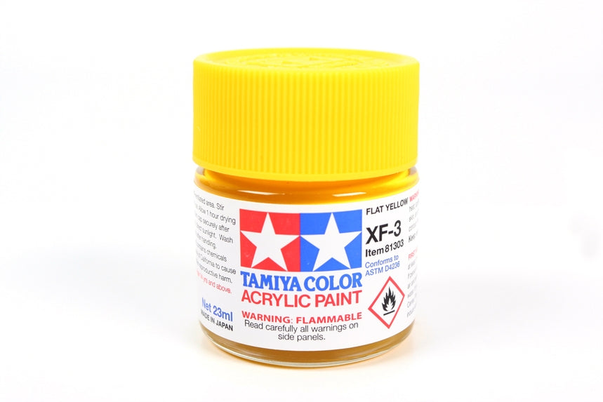 TAMIYA ACRILICO XF-3 FLAT YELLOW