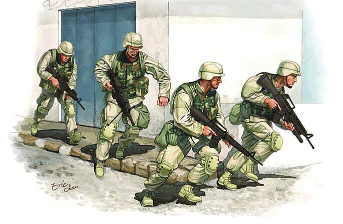 1/35 Modern US-Army in Iraq