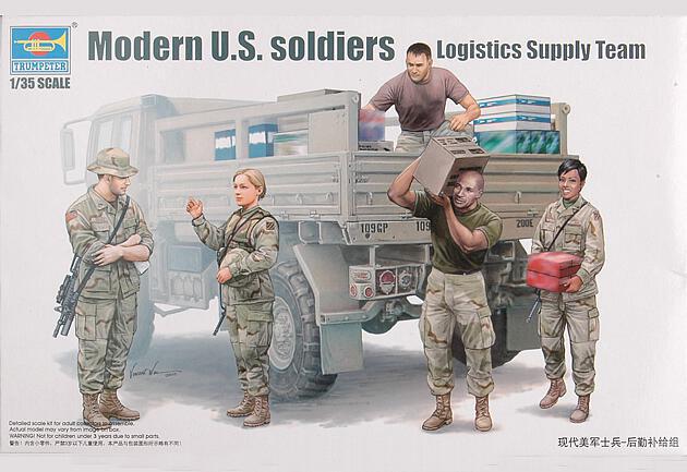 1/35 Modern US-Army, Logistic Supply Team