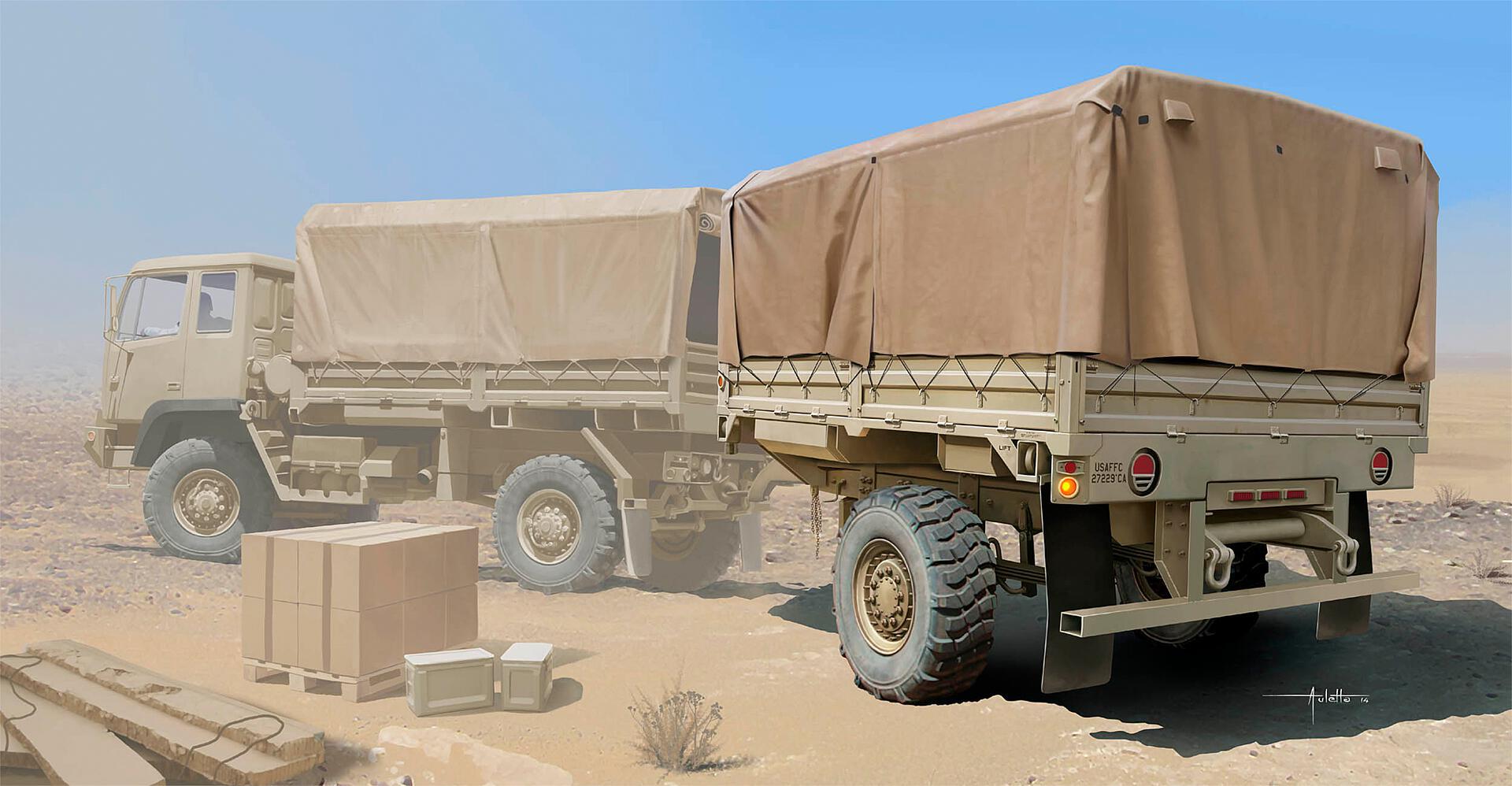 1/35 M1082 LMTV Trailer (MTVT)