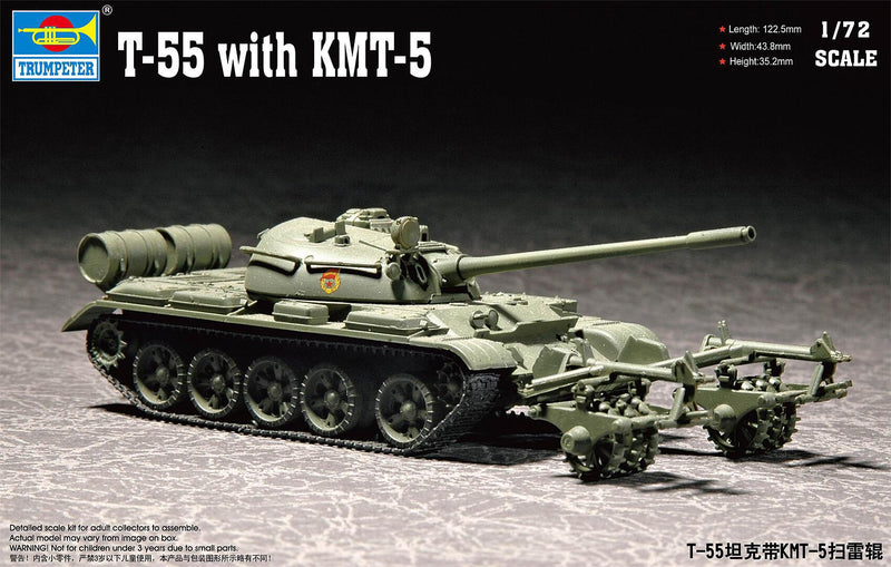 1/72 T-55 with KMT-5