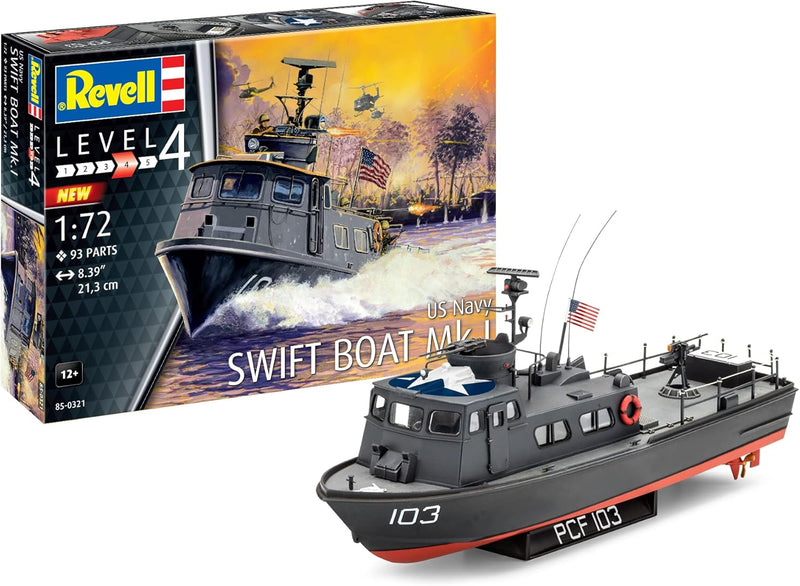 REVELL l 1/72 US Navy Swift Boat MK.I