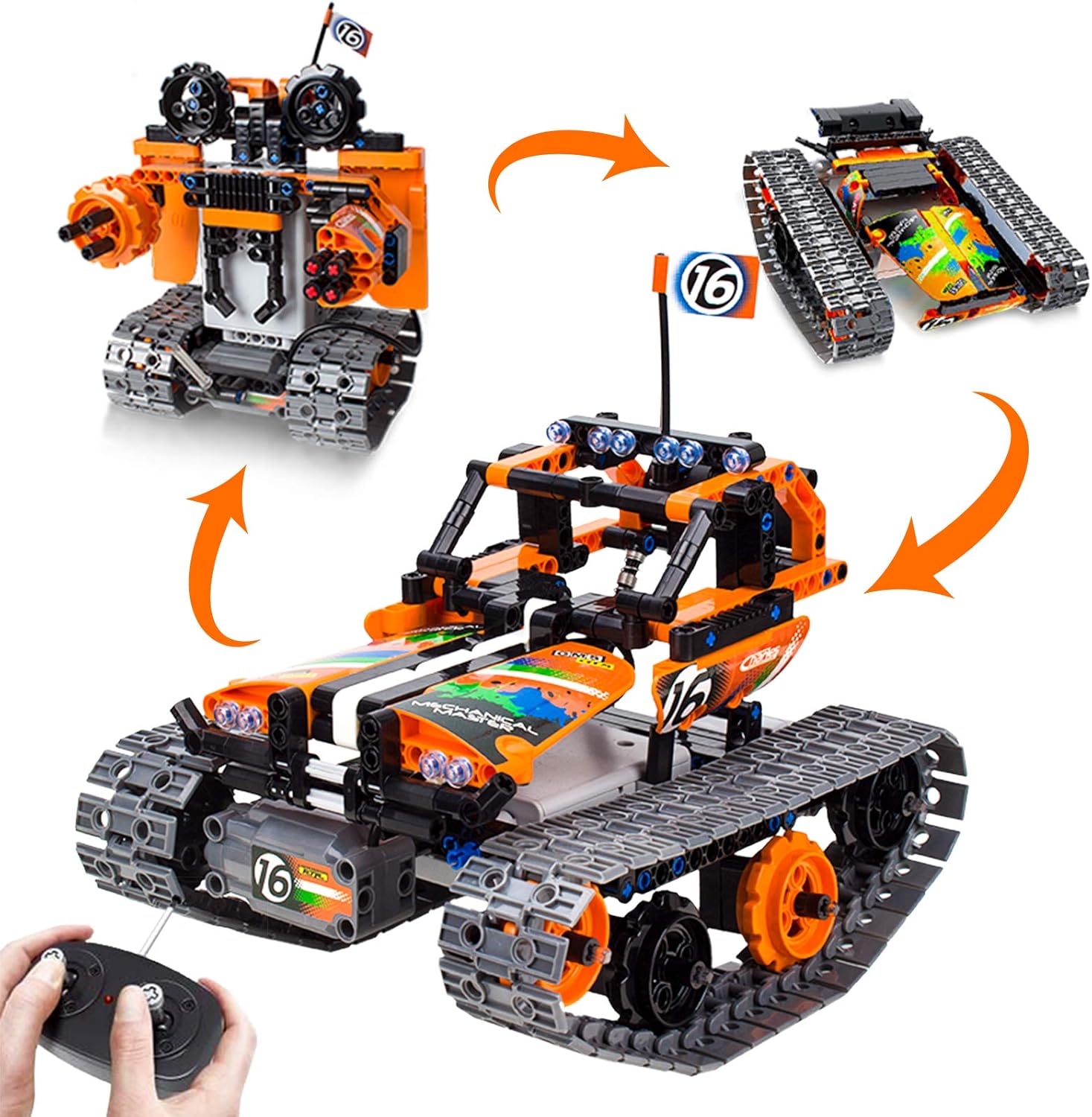 IM.MASTER 2.4G R/C  Building Blocks STUNT CAR