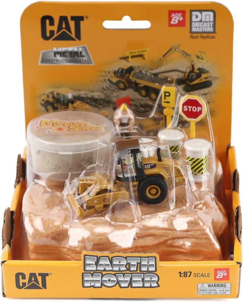 1:87 CAT CS56 PADFOOT ROLLER EARTH MOVER PLAYSET