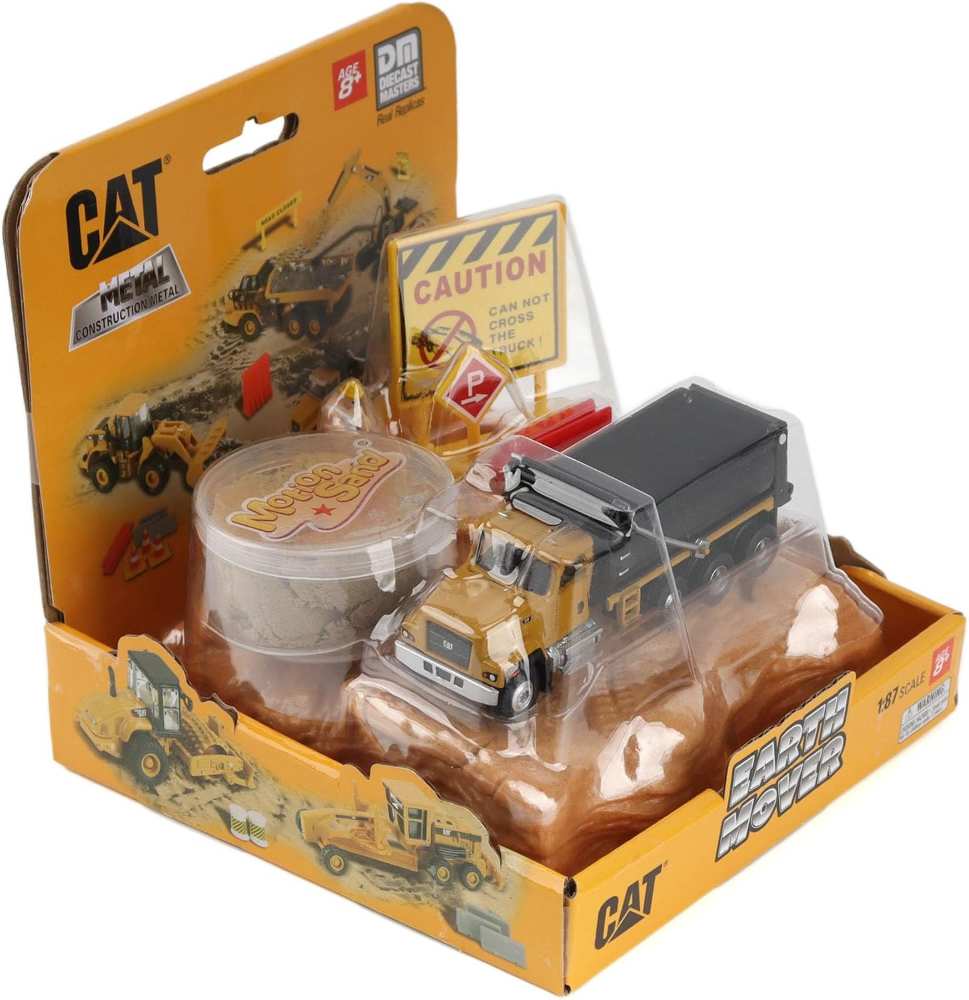 1:87 CAT CT681 DUMP TRUCK EARTH MOVER PLAYSET