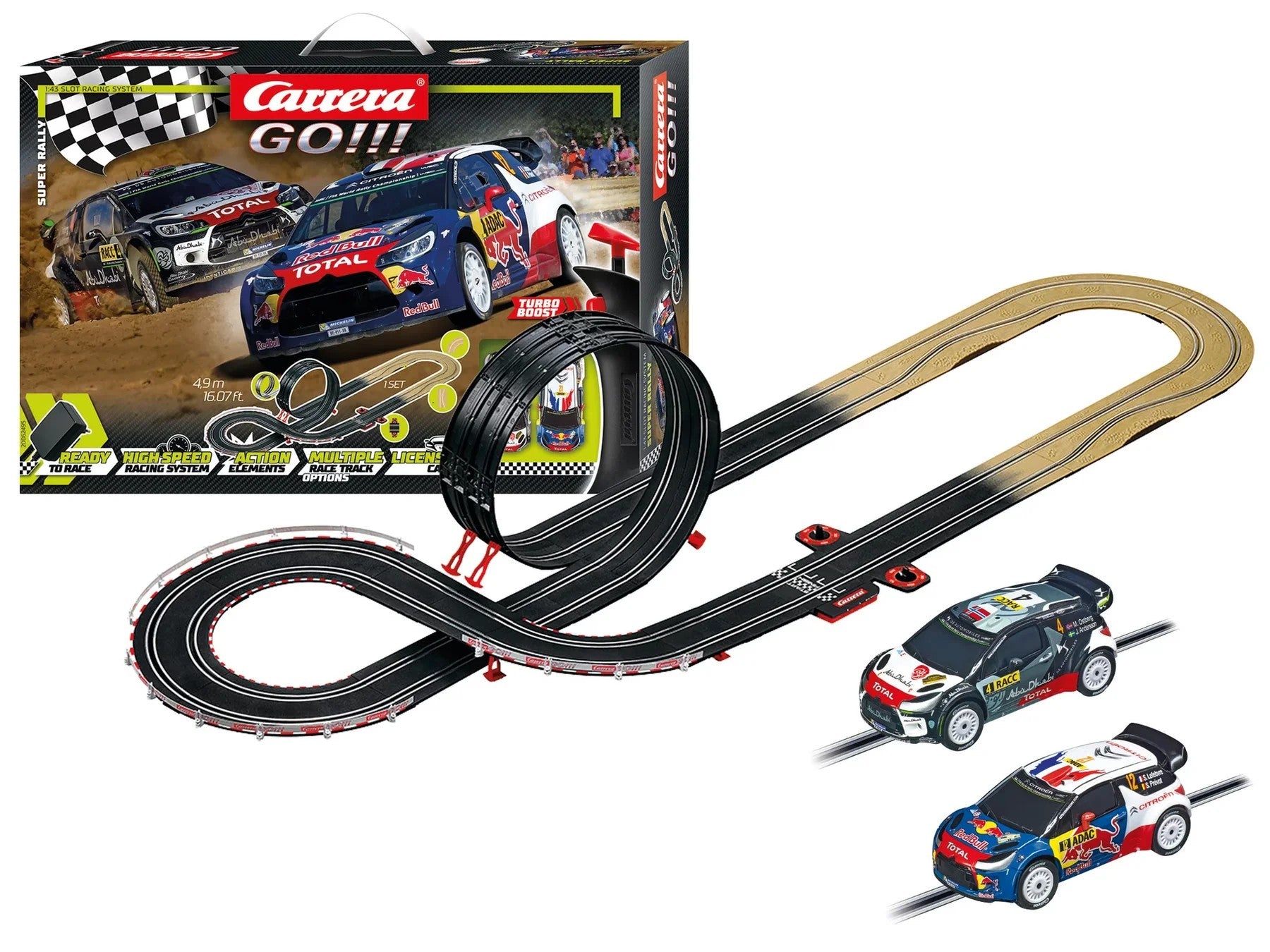 Carrera Go SUPER RALLY - RACE TRACK SET 1:43