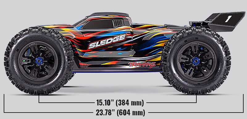 TRAXXAS SLEDGE 4WD BELTED