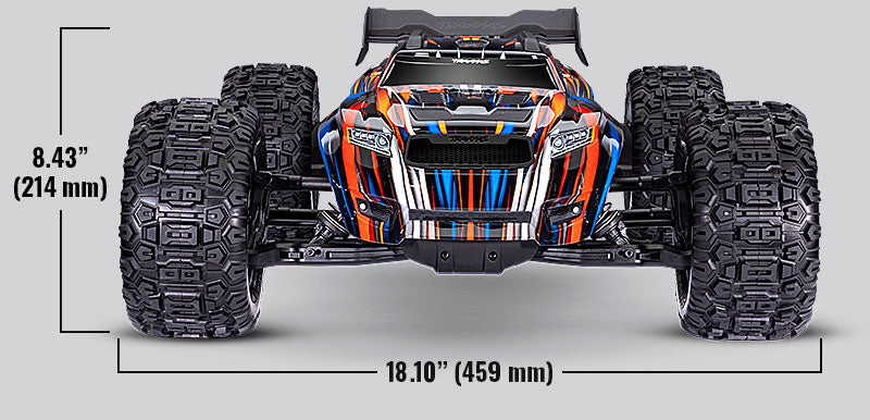 TRAXXAS SLEDGE 4WD BELTED