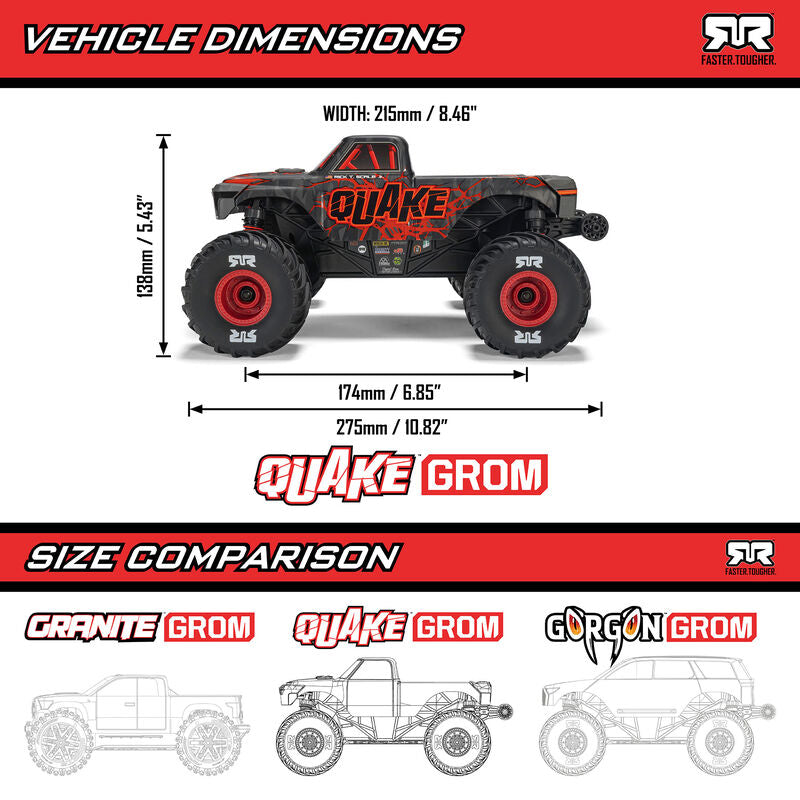 AARMA QUAKE GROM 4X4 1/16