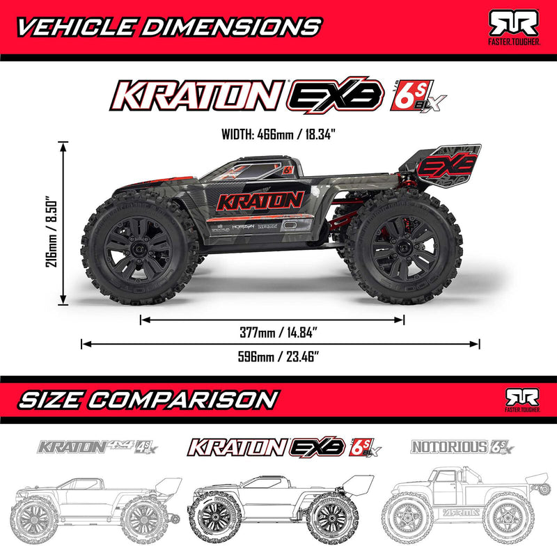 ARRMA KRATON 4X4 1/8  6S
