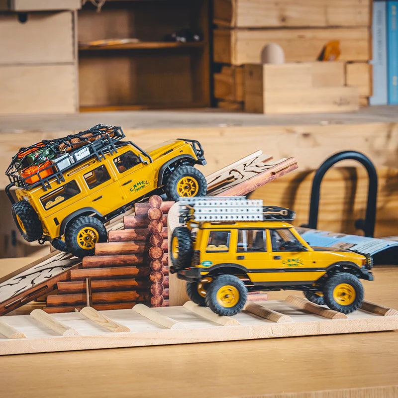 FMS 1:24 LAND ROVER DEFENDER 90 RTR YELLOW