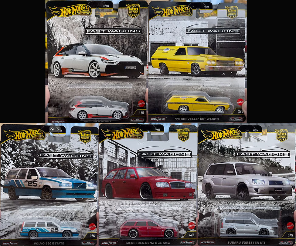 Hot Wheels Car Culture FAST WAGONS
