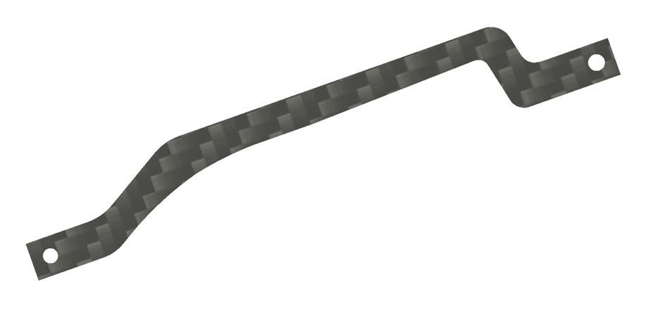 NITRO CF FRONT STIFFENER 2mm 