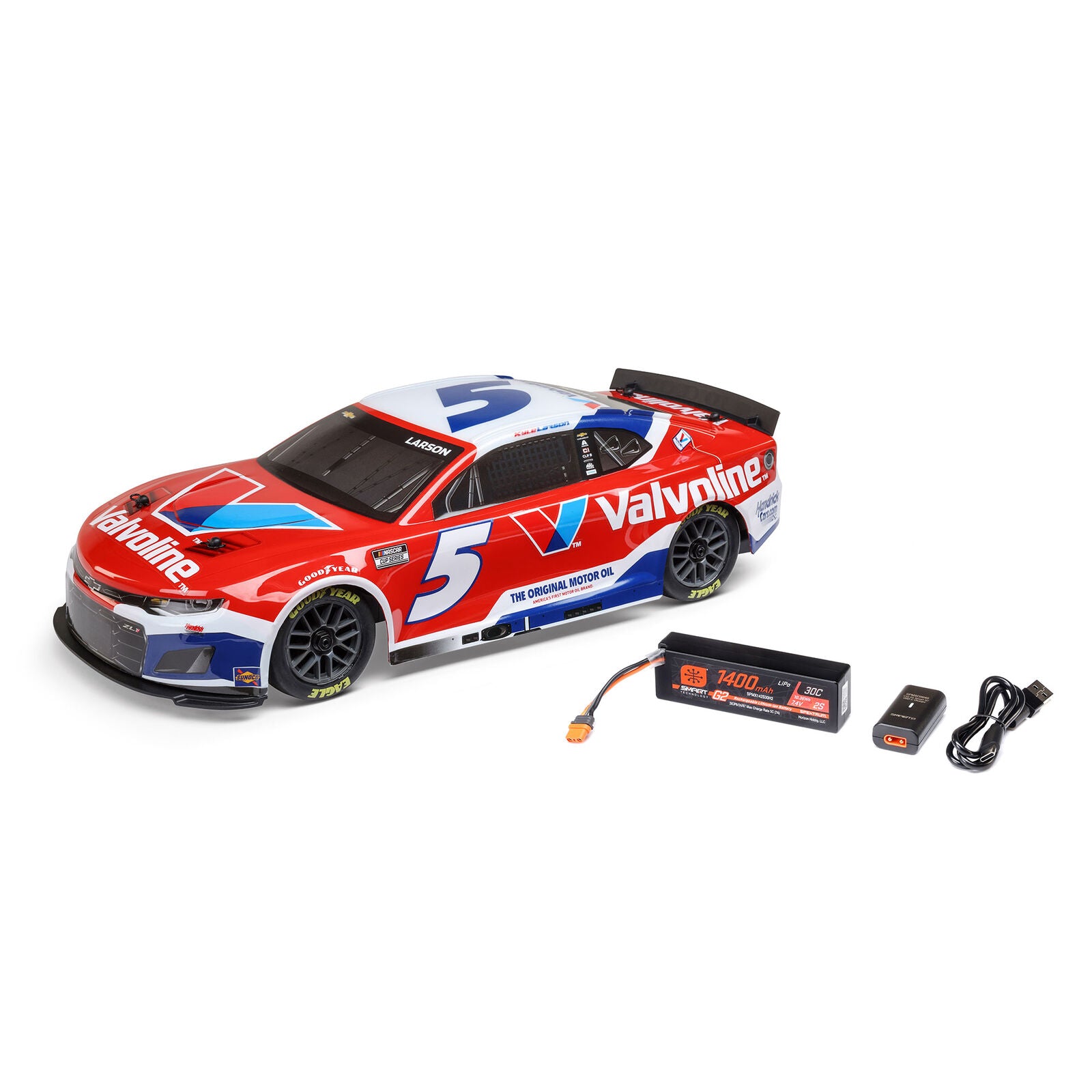 LOSI 1/12 NASCAR 2025 Kyle Larson No. 5 Valvoline