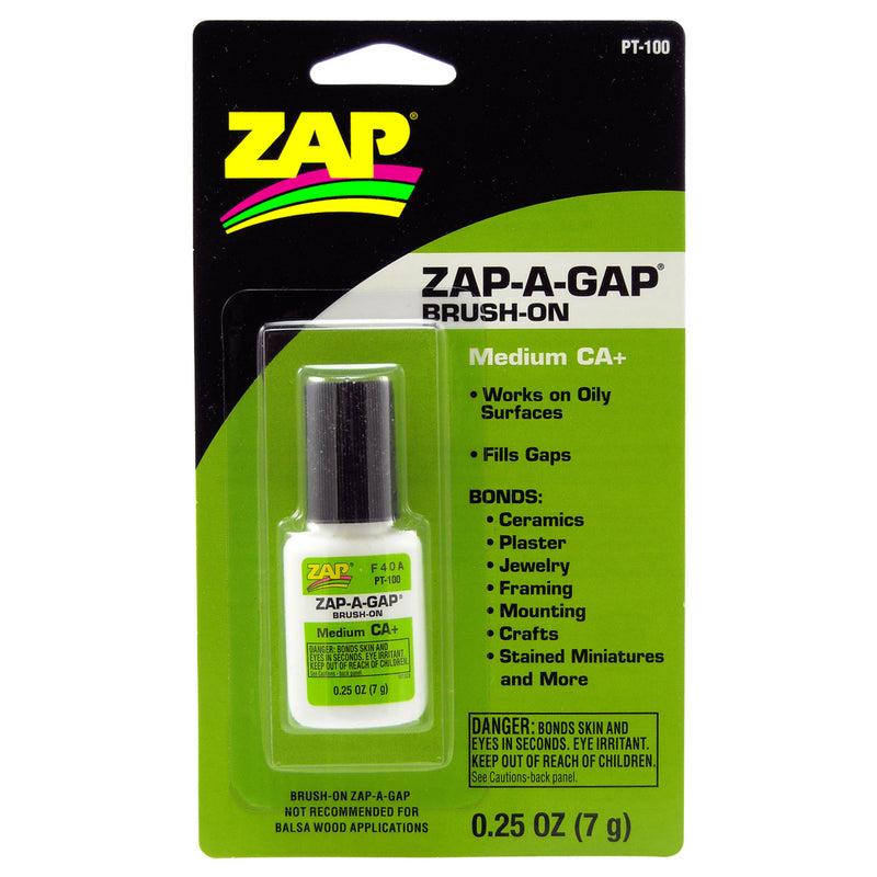 Zap-A-Gap Brush On, .25oz, Carded