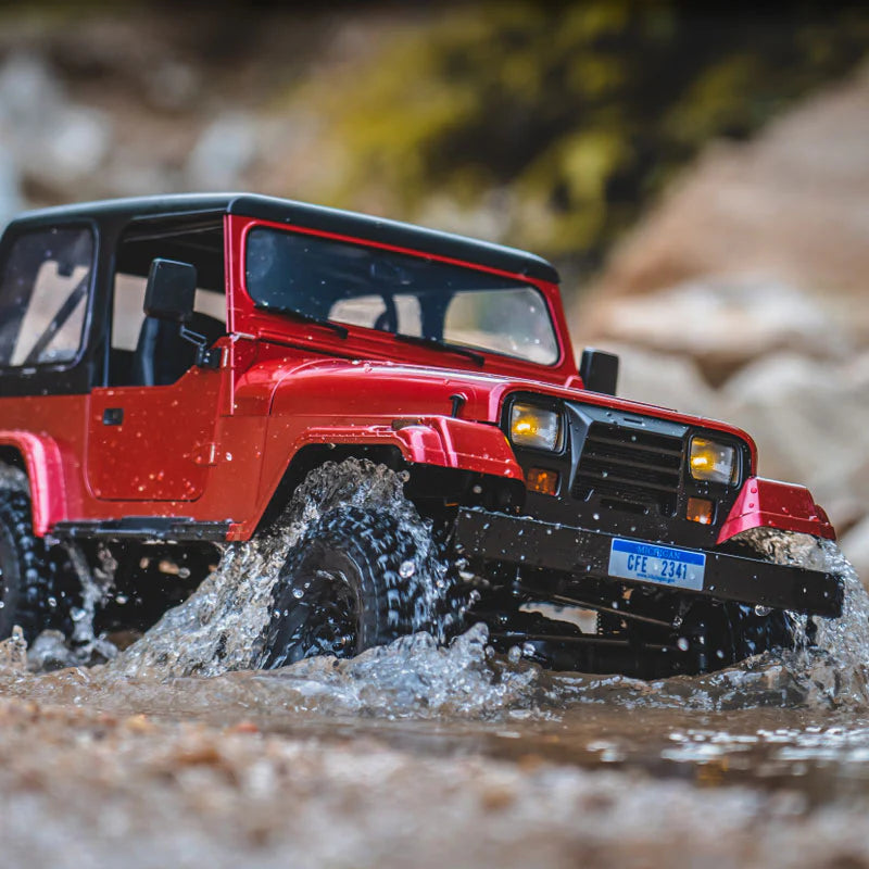 FMS 1:10 ROCHOBBY Mashigan RC Rock Crawler RS Red 4WD