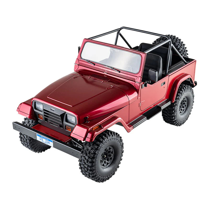 FMS 1:10 ROCHOBBY Mashigan RC Rock Crawler RS Red 4WD