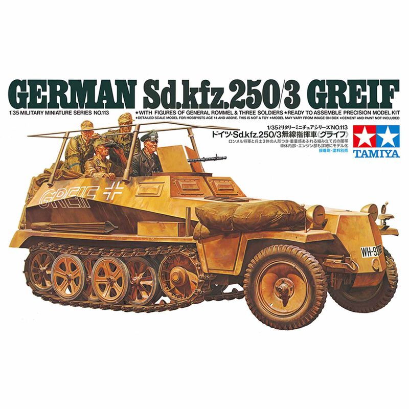 TAMIYA 1/35 German Sd.kfz.250/3 Greif