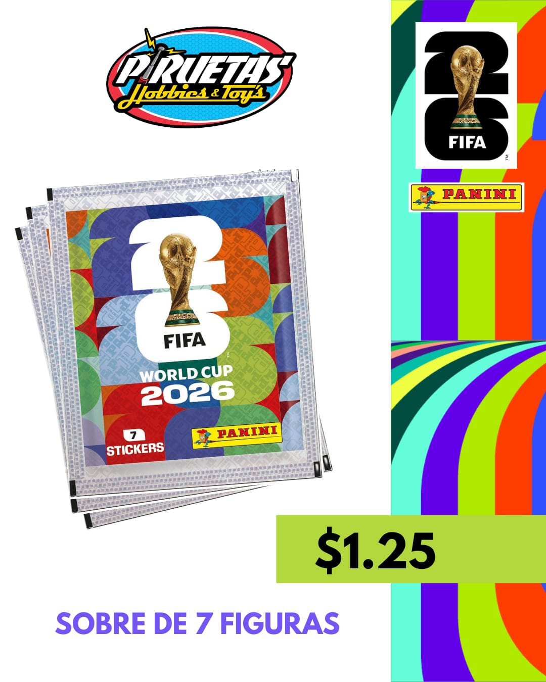 FIGURITAS Oficial Mundial 2026 PANINI