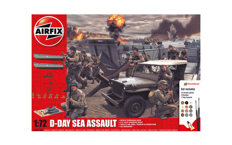 AIRFIX D-Day Sea Assault Set
