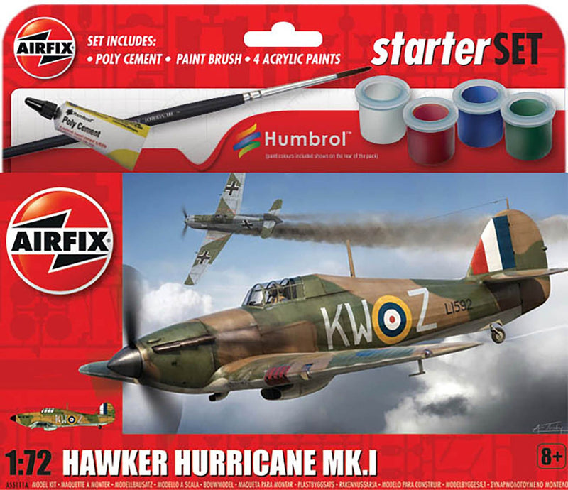 AIRFIX Hanging Gift Set - Hawker Hurricane Mk I