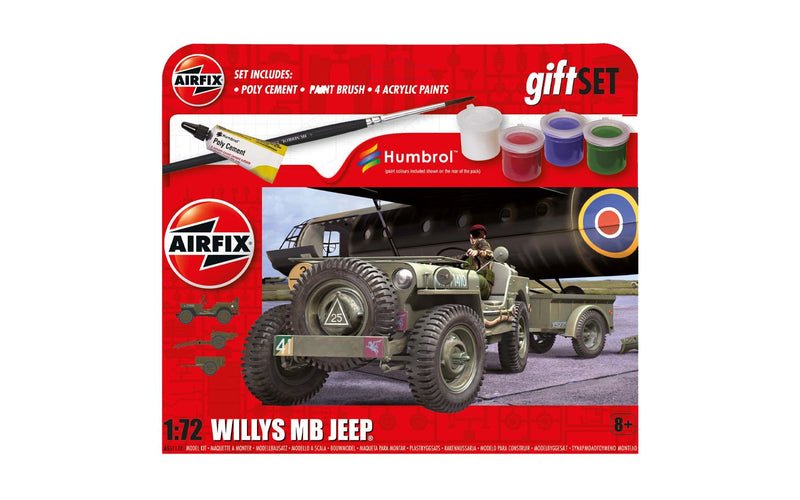 AIRFIX Hanging Gift Set - Willys MB Jeep