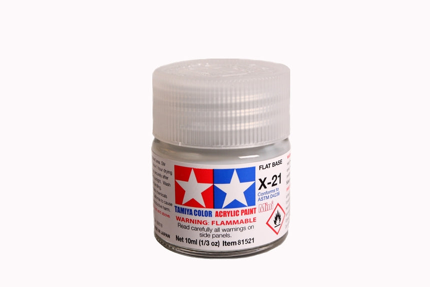 TAMIYA ACRILICO MINI X-21 FLAT BASE