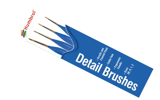 HUMBROL Detail Sable Brush Pack