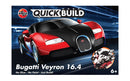 AIRFIX QUICKBUILD Bugatti 16 4 Veyron black red