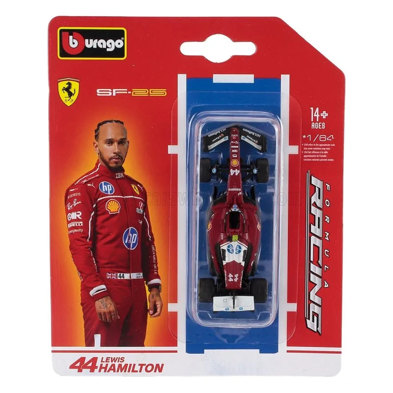 BURAGO 1/64 FERRARI SF-25 W/O HELMET