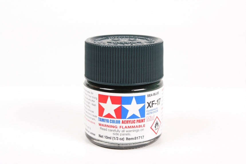Acrylic XF17 Flat, Sea Blue