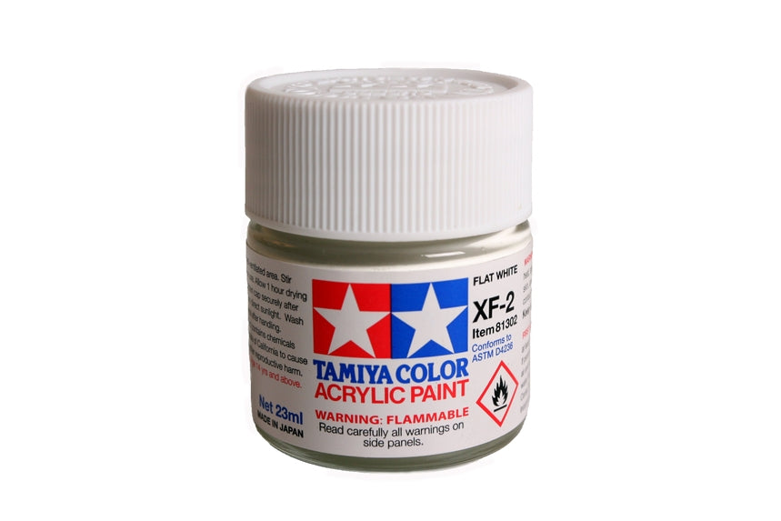 TAMIYA ACRILICO XF-2 FLAT WHITE