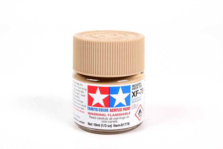 TAMIYA ACRILICO MINI XF-78 DECK TAN