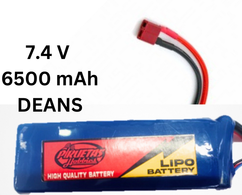 DEANS LiPo Battery 6500mAh 7.4V