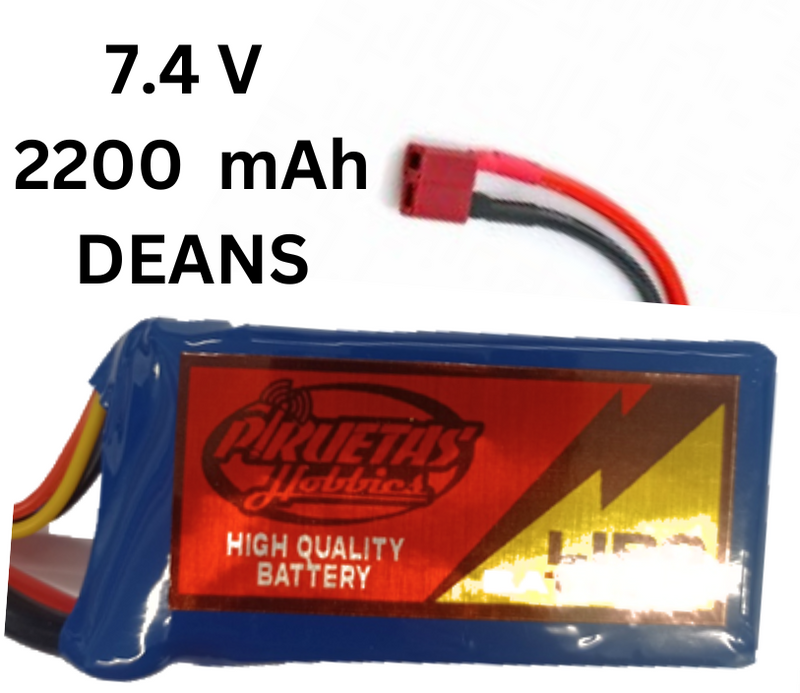 DEANS LiPo Battery 2200mAh 7.4V